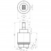 Картридж керамічний Rubineta 634002