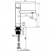 Смеситель для раковины Rubineta Etna 18 BK (ET80068)