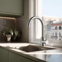 Кухонний змішувач Rubineta Sinox 33 (SI33008)