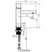 Змішувач для раковини Rubineta Tena 18 (TN80008) з одноручним керуванням