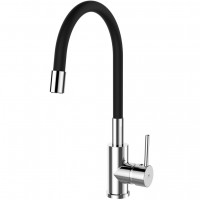 Кухонный смеситель Rubineta Twister 33 BK (TW30068)